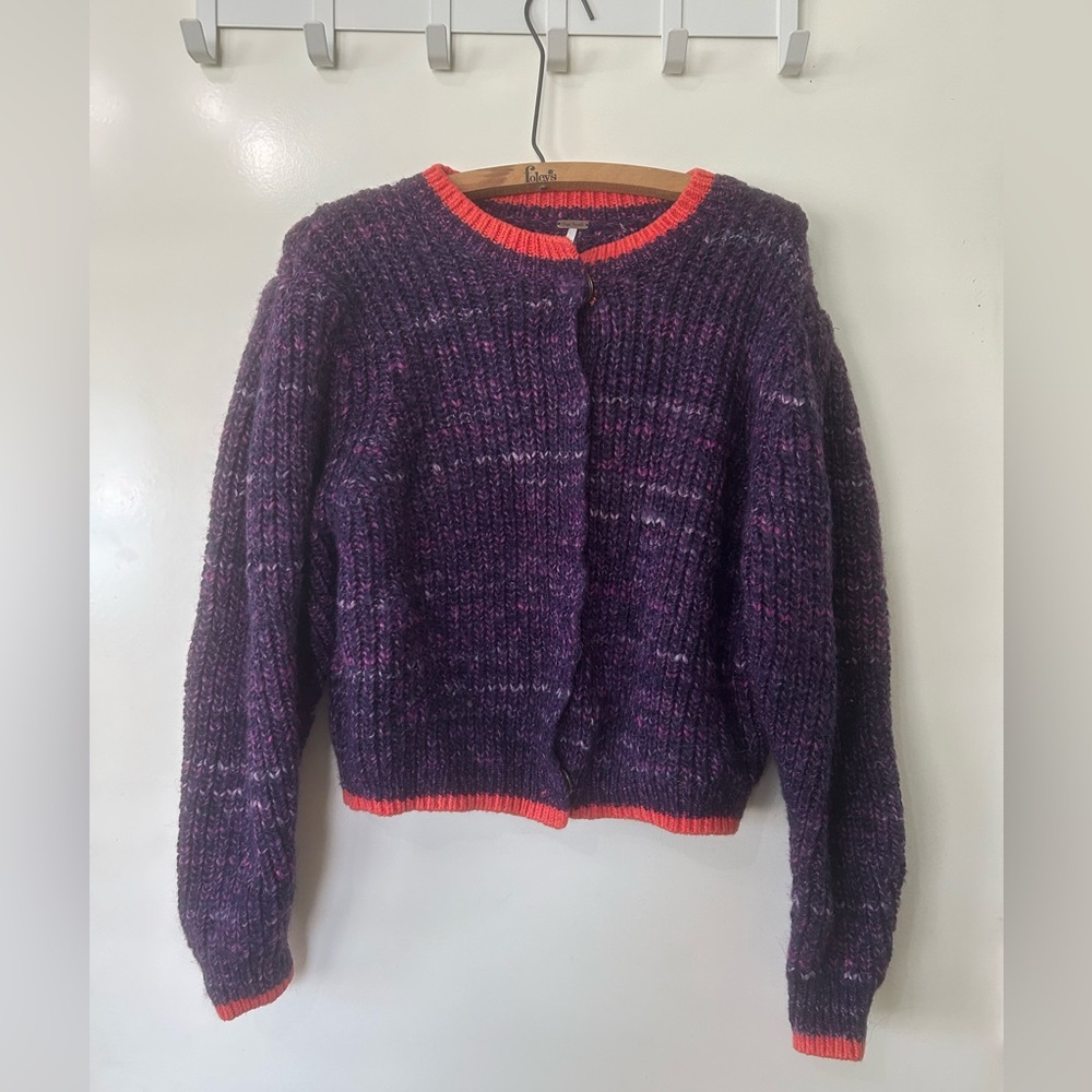 Free People Purple Sweater